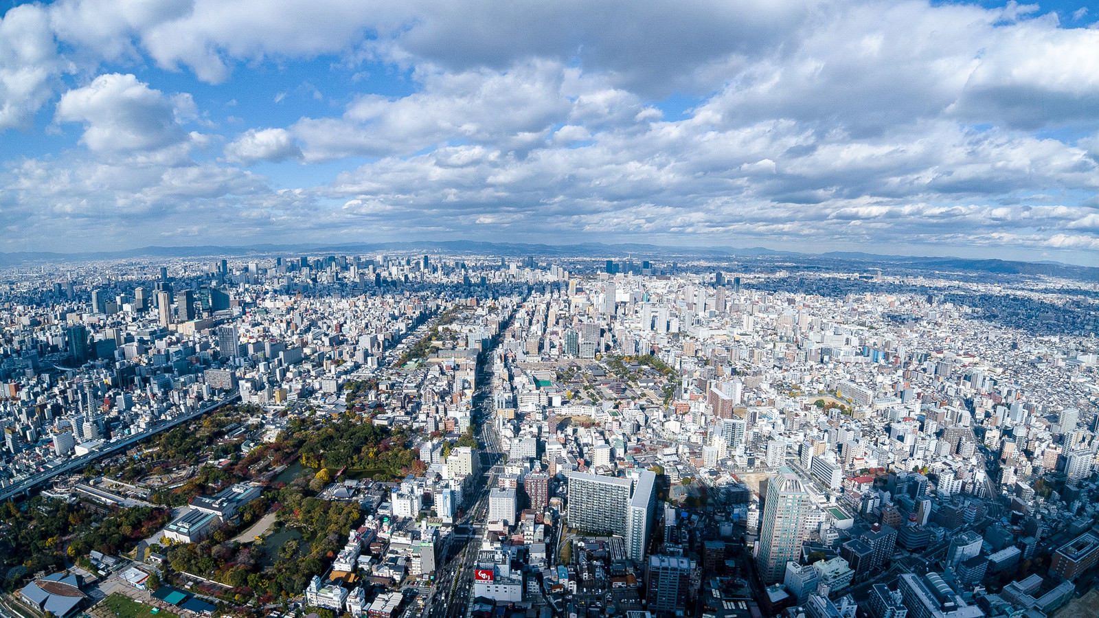 「あべのハルカスからの眺め（大阪市阿倍野区）」の写真