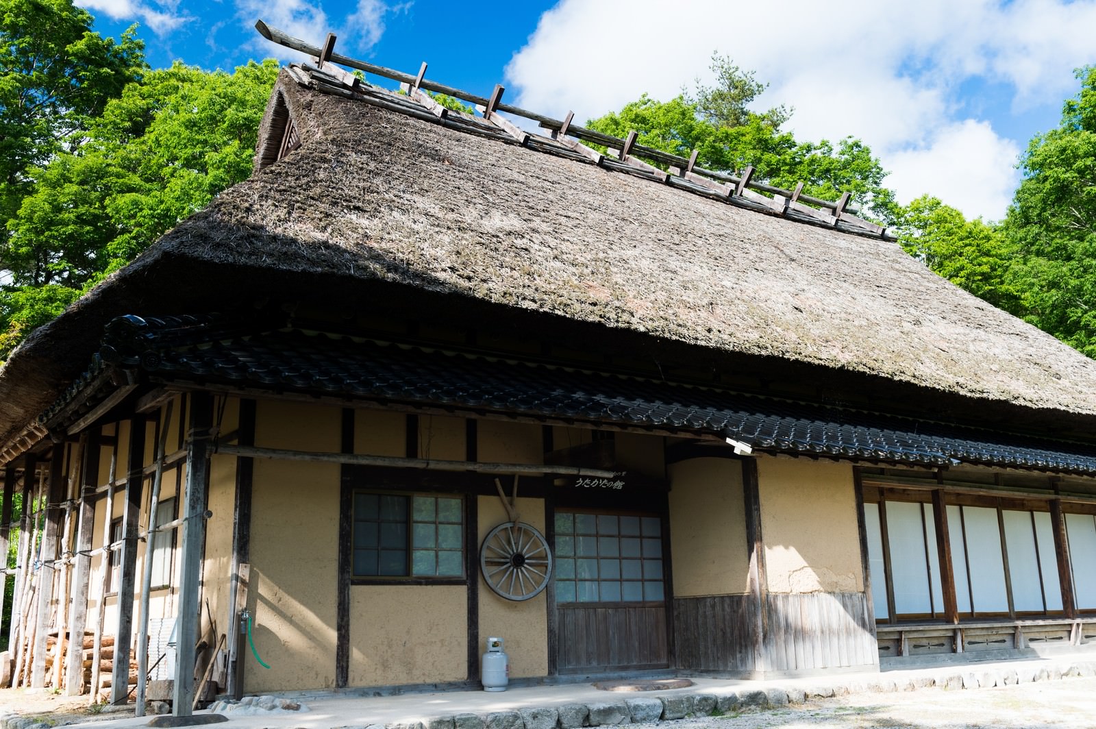 「古民家（うたかたの館：鏡野町）」の写真