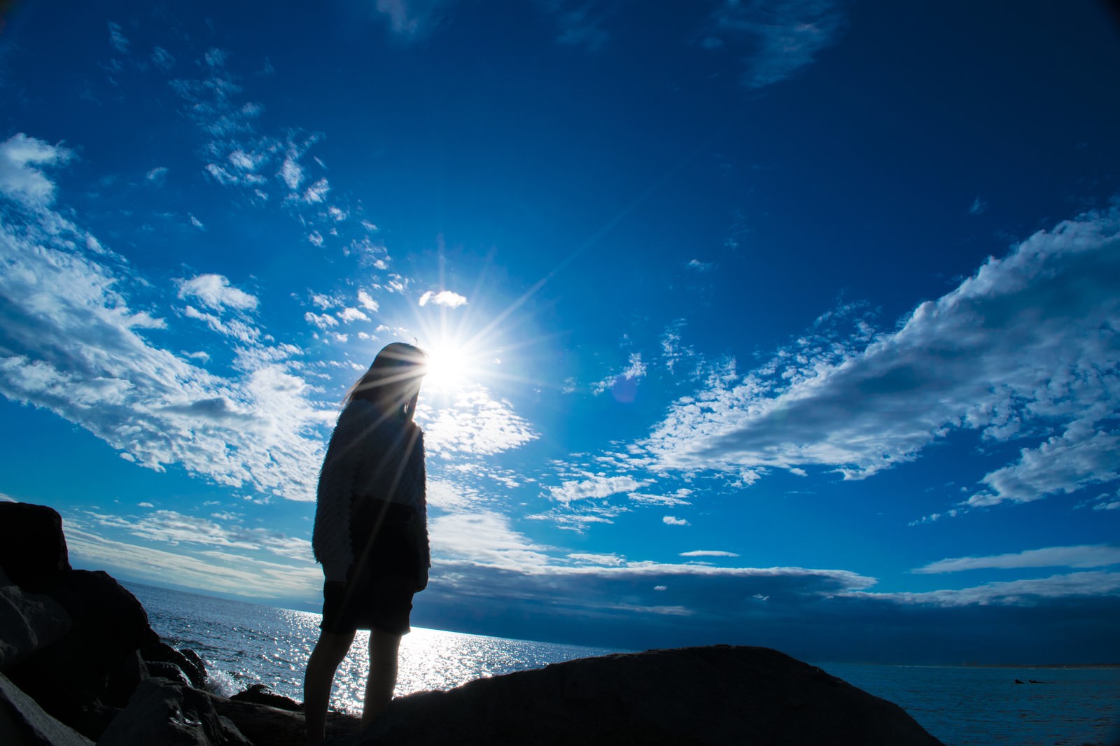 ãæµ·å²¸ã«ç«ã¤å¥³æ§ã®ã·ã«ã¨ããæµ·å²¸ã«ç«ã¤å¥³æ§ã®ã·ã«ã¨ãããã®ããªã¼åçç´ æãæ¡å¤§