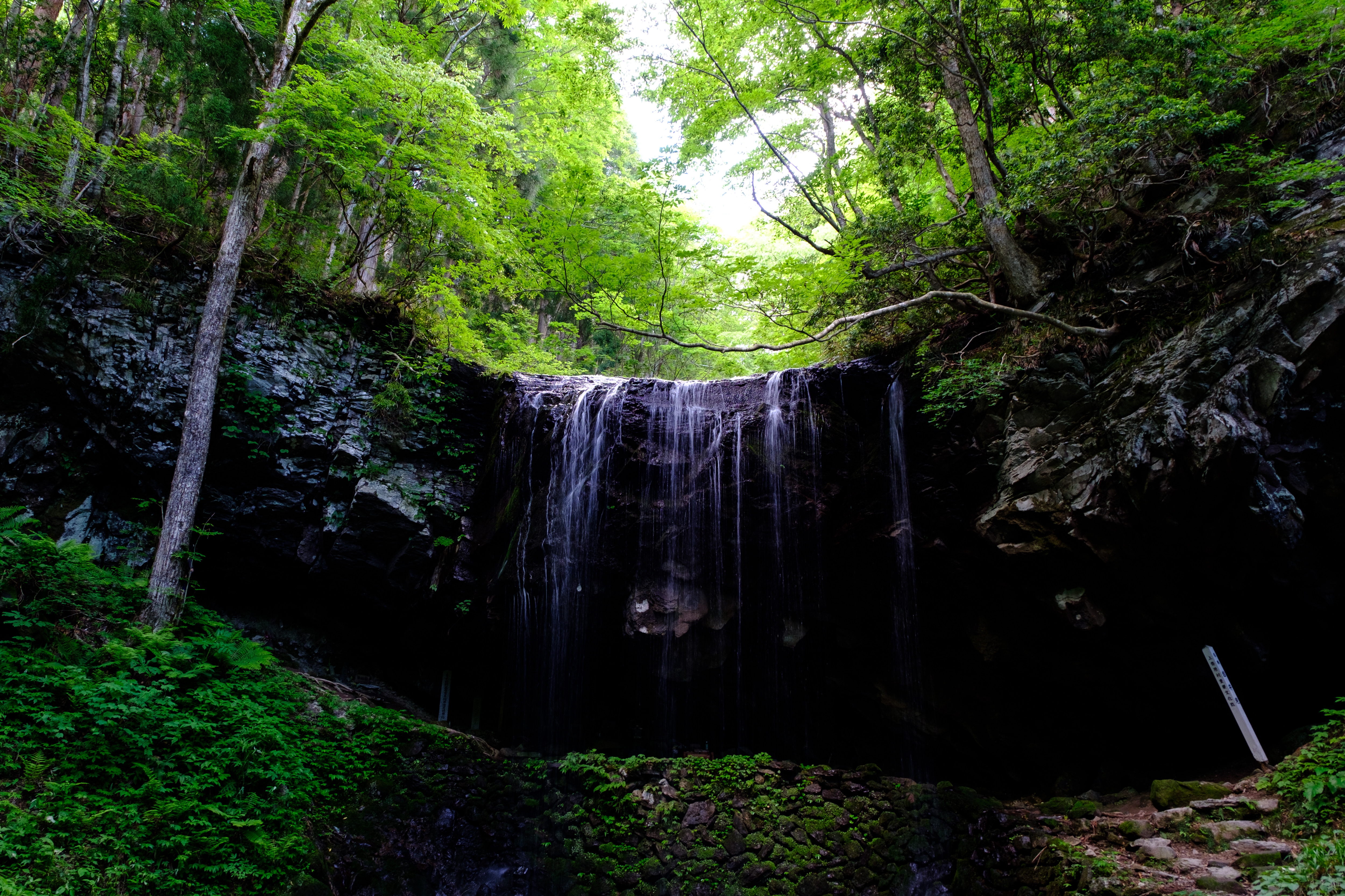 鏡野町岩井滝の写真素材 ぱくたそ