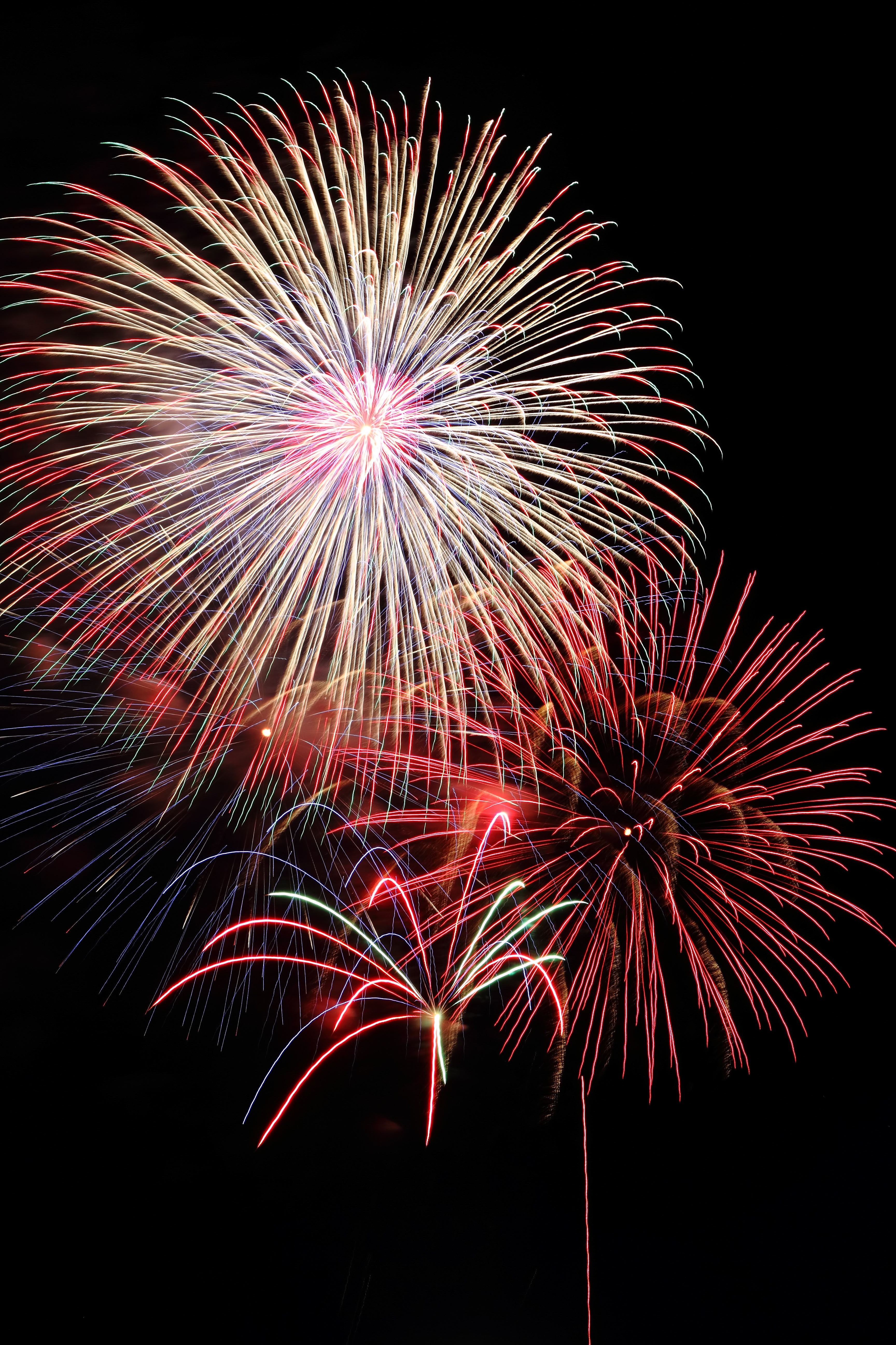 夜を彩る花火大会の写真素材 ぱくたそ