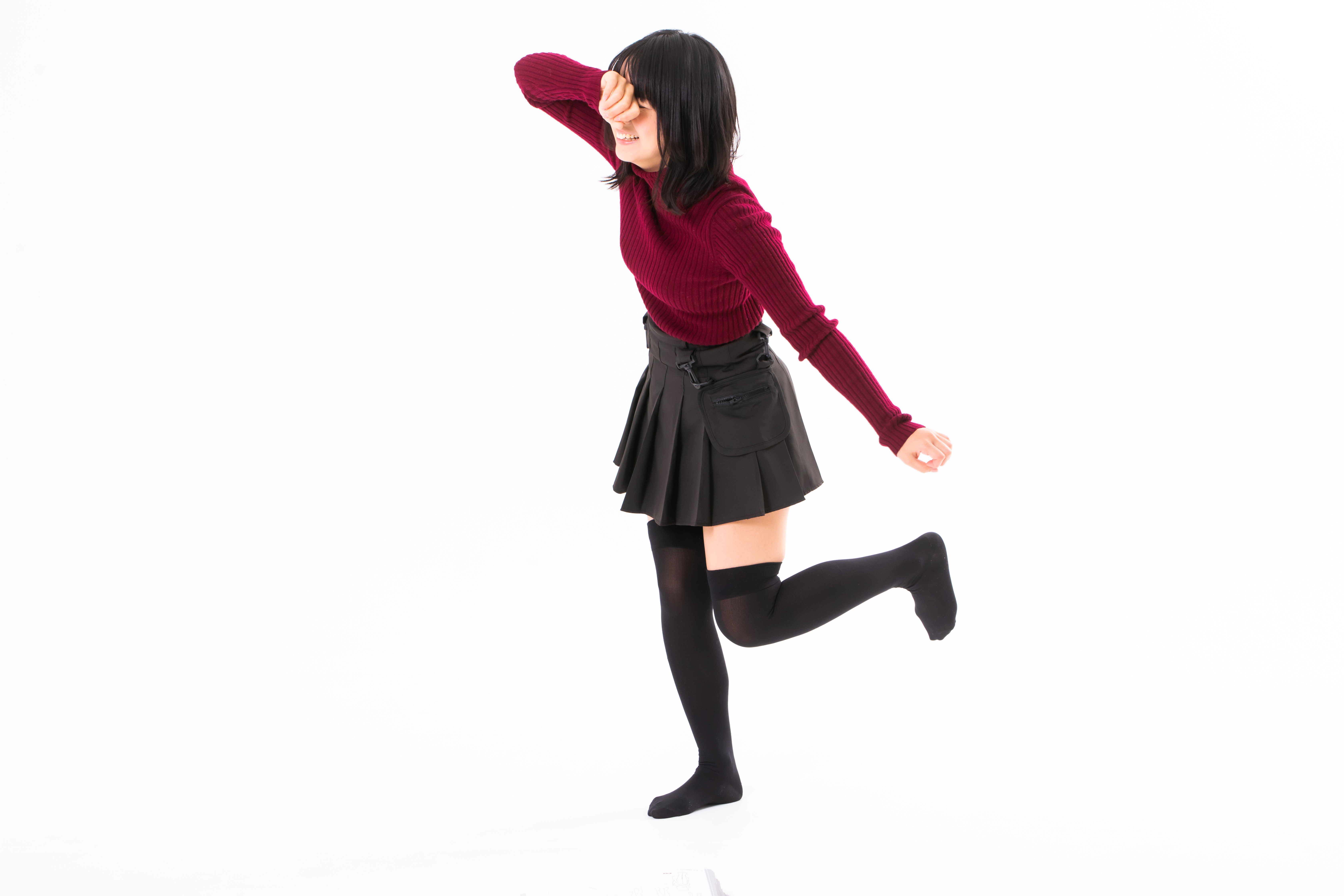 大号泣して走り去る女性の写真素材 ぱくたそ