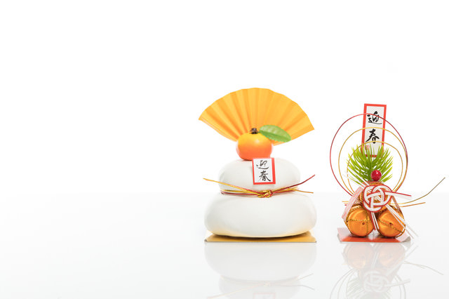 「正月飾り(小物)」のフリー写真素材