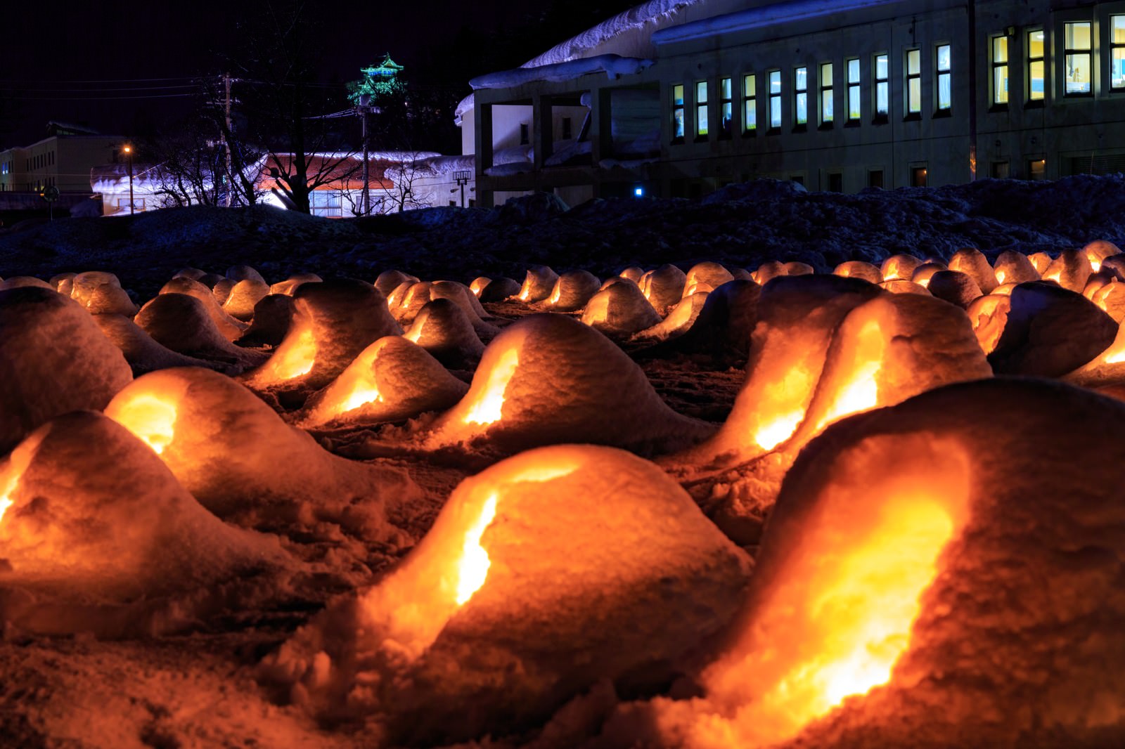 小さなかまくら 横手かまくら祭り の写真を無料ダウンロード フリー素材 ぱくたそ