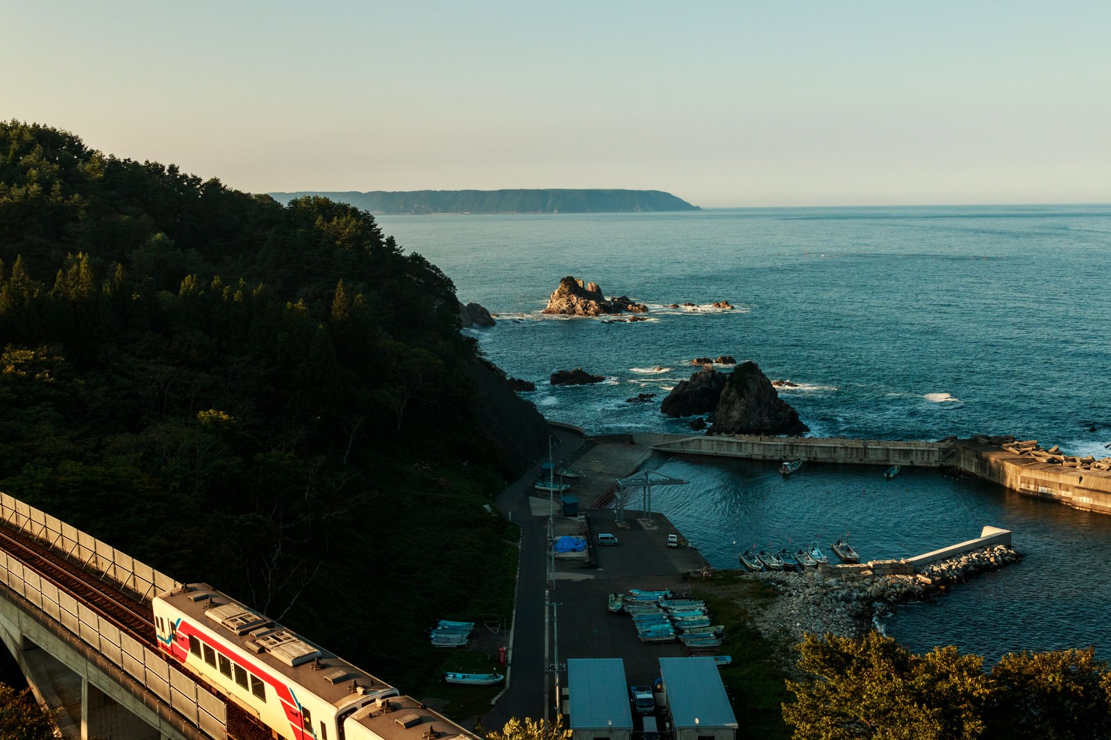 「北リアス線の三陸鉄道」の写真