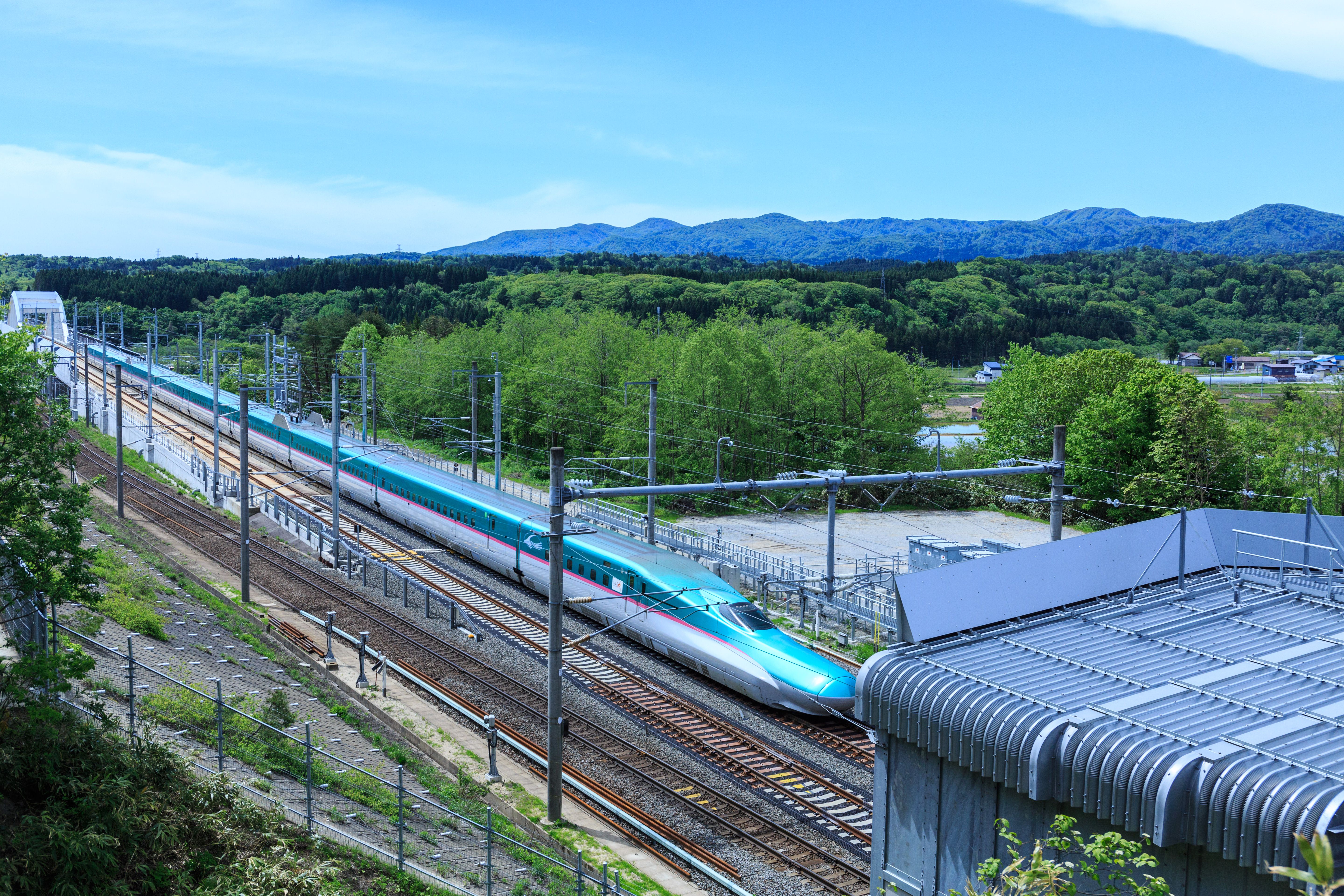 北海道新幹線の写真素材 ぱくたそ