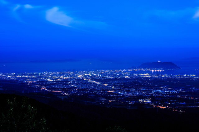 函館裏夜景