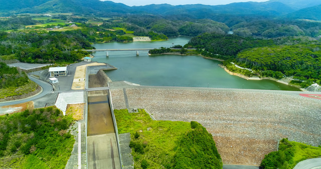 「徳之島ダム」のフリー写真素材
