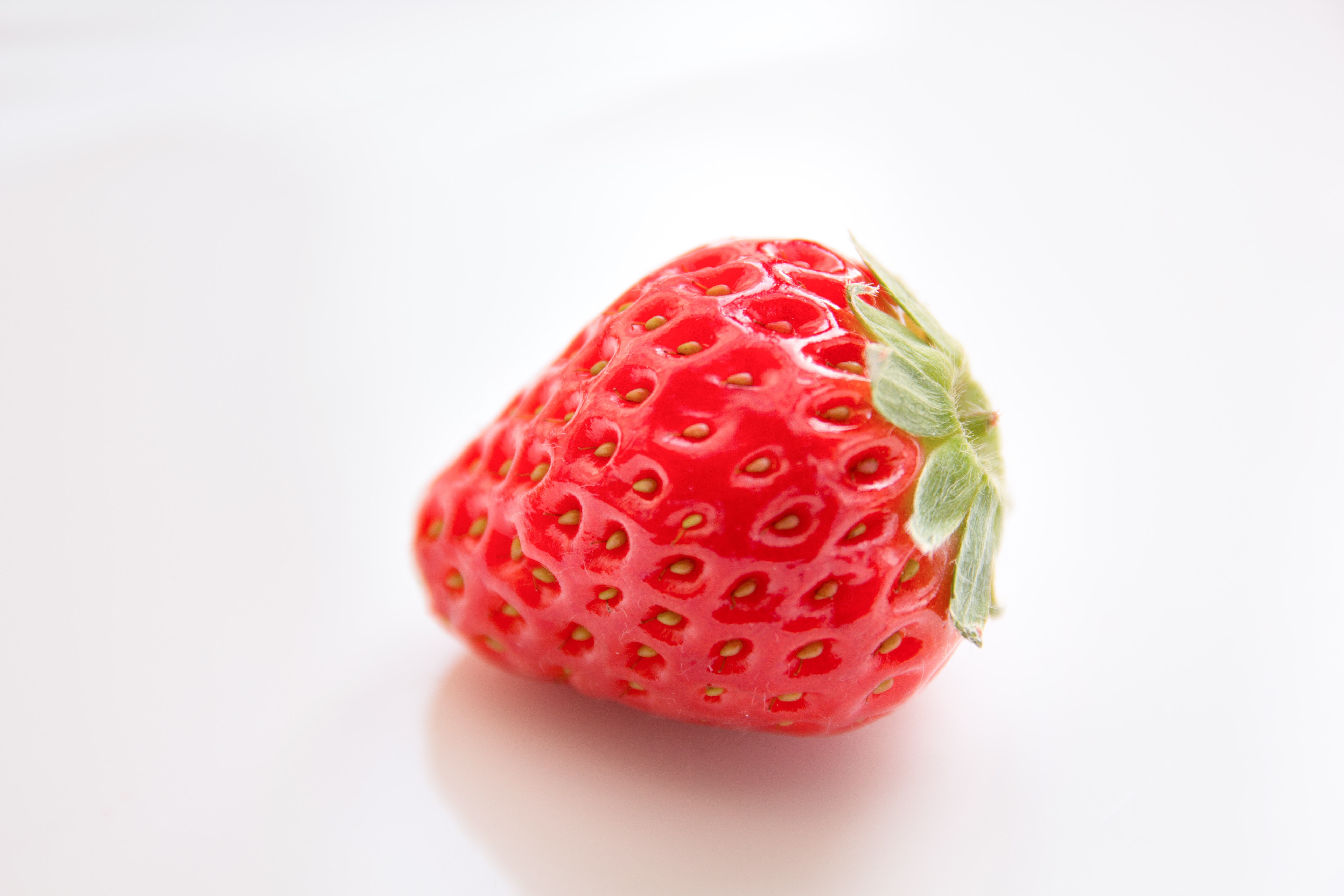 お皿に置かれた苺一粒の無料の写真素材 フリー素材 をダウンロード ぱくたそ