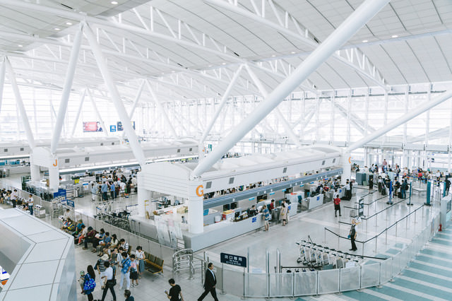 福岡空港の国際線ターミナル