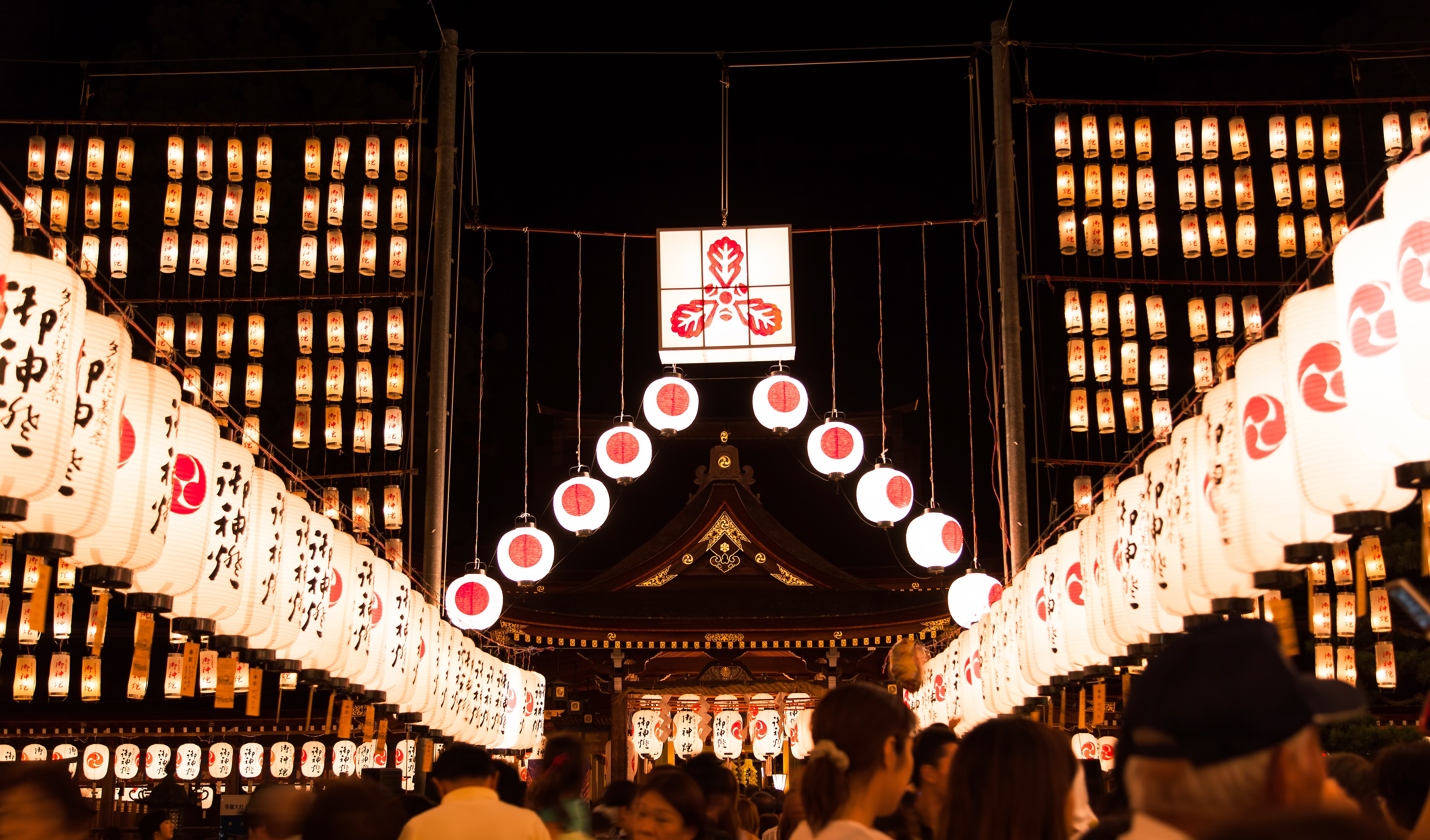 万灯祭の写真 画像 フリー素材 ぱくたそ