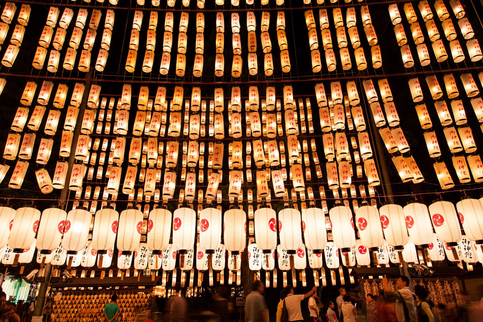 万灯祭の提灯の写真素材 ぱくたそ