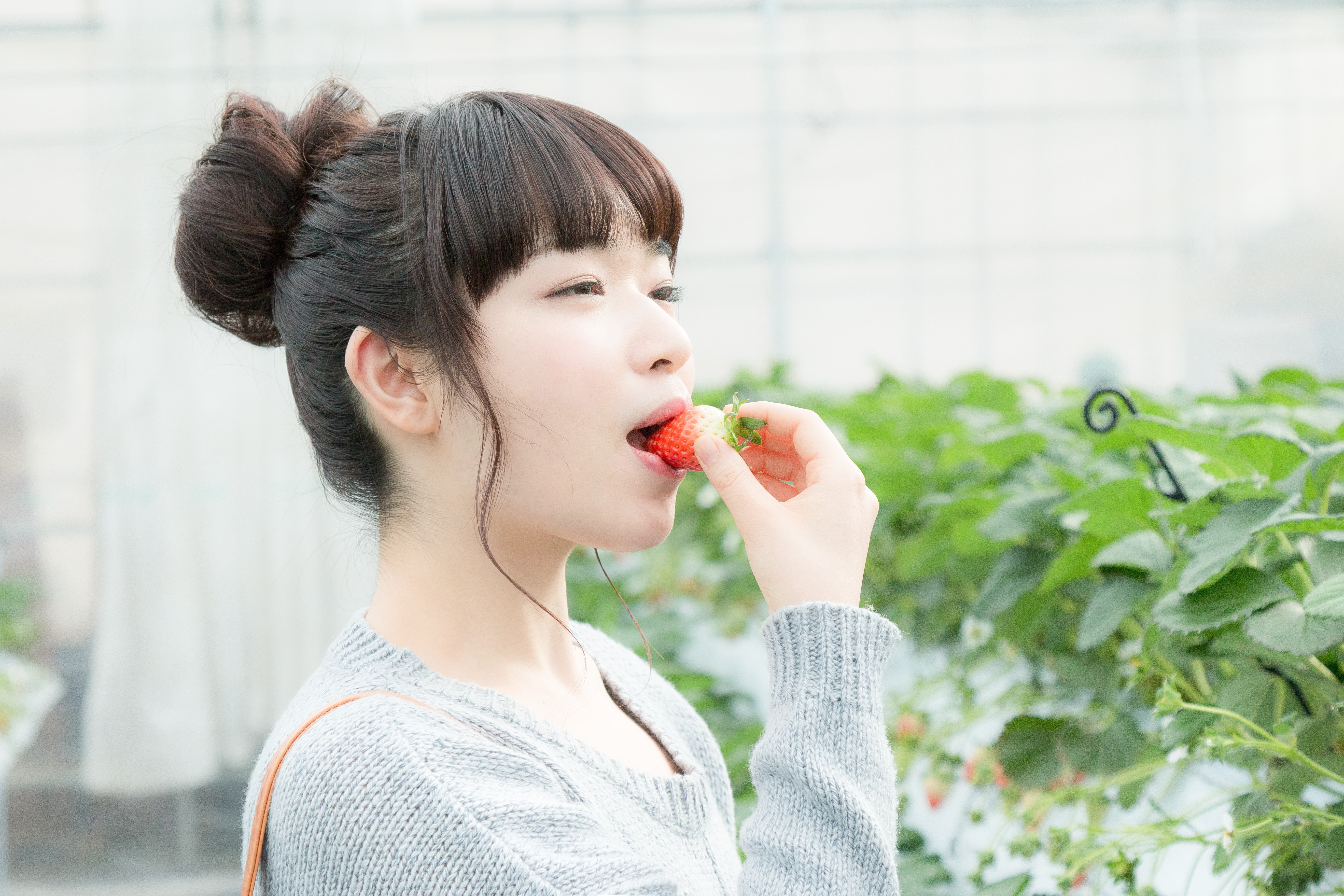 甘いいちごにご満悦の女性の写真を無料ダウンロード フリー素材 ぱくたそ 甘いいちごにご満悦の女性の写真を無料ダウンロード フリー素材 ぱくたそ