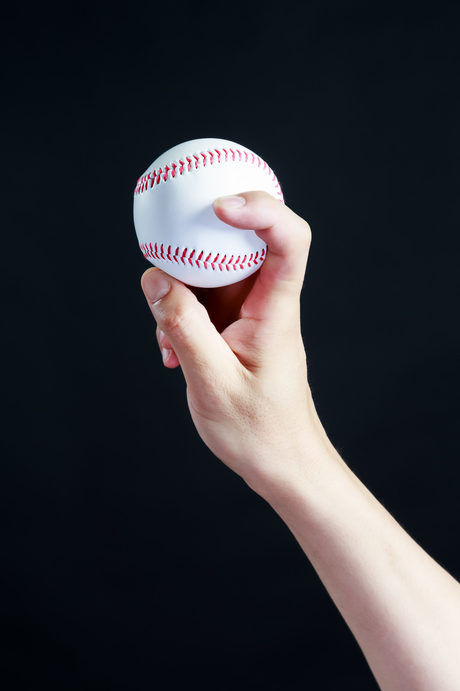 フォークボールの握り方 横 の写真素材 ぱくたそ