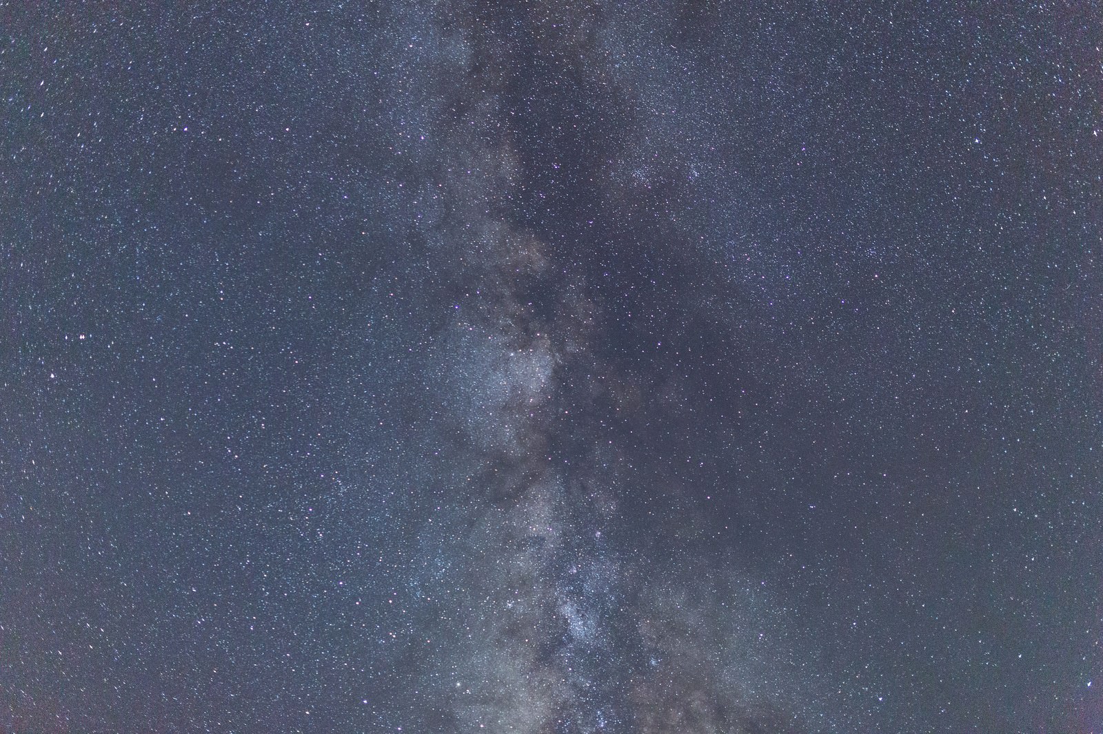 一面の星空