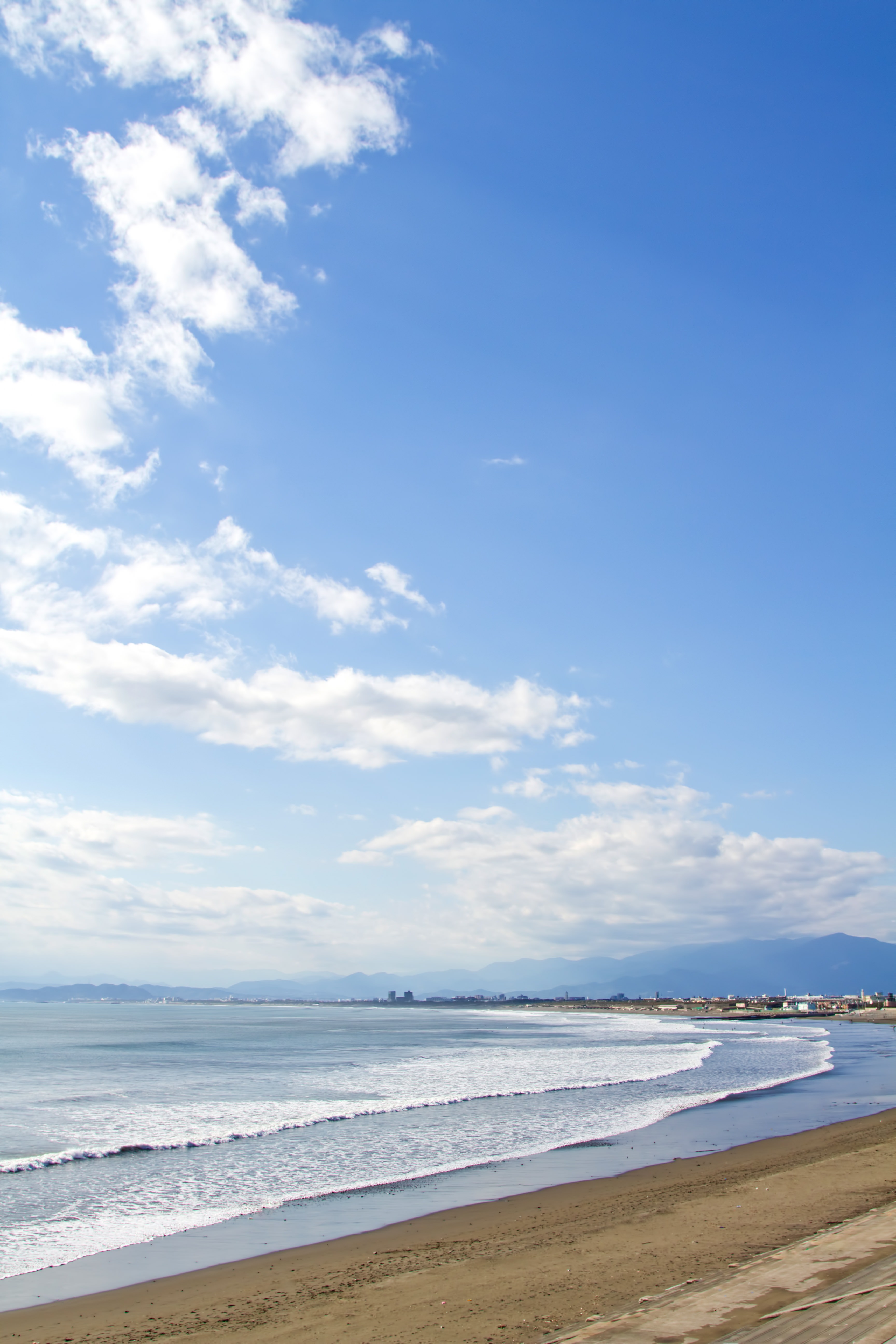 青い空と海岸の写真素材 ぱくたそ