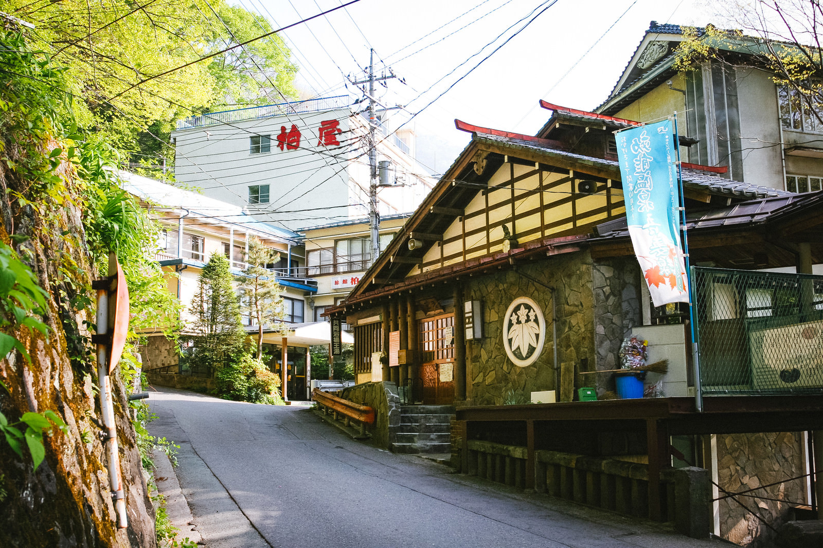 「旧川原湯温泉街「王湯」の外観」の写真