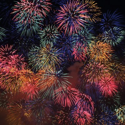 「淀川の花火大会」の写真素材