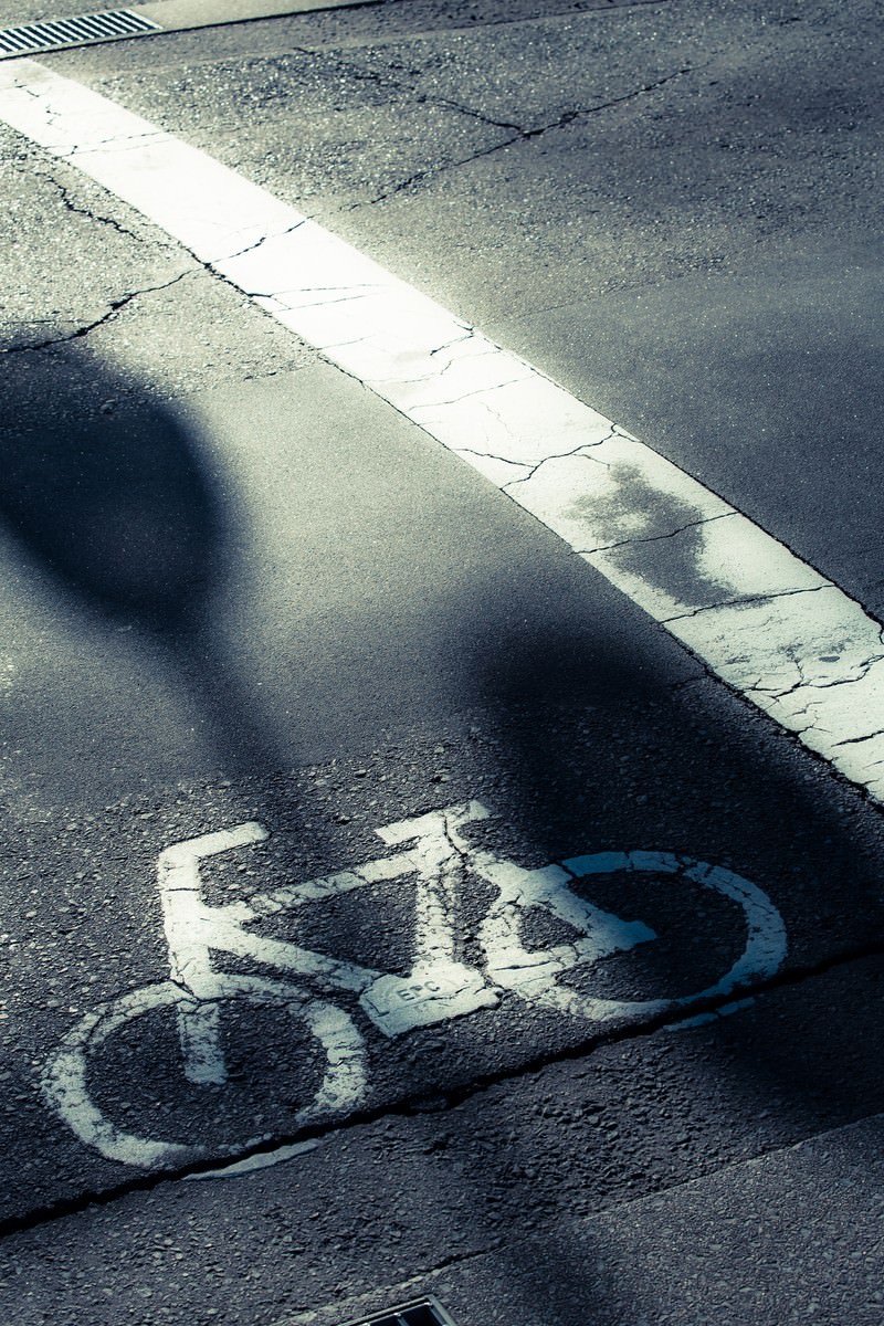 「自転車専用道路」の写真