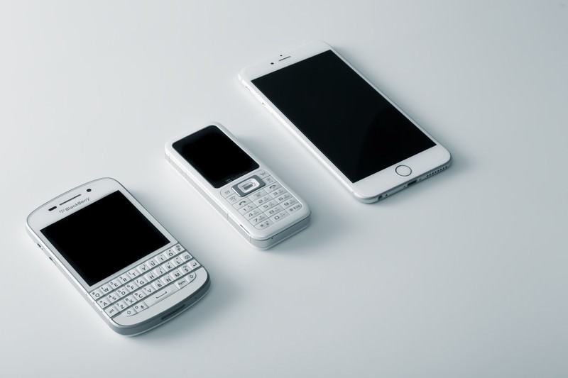ガラケーとスマホ