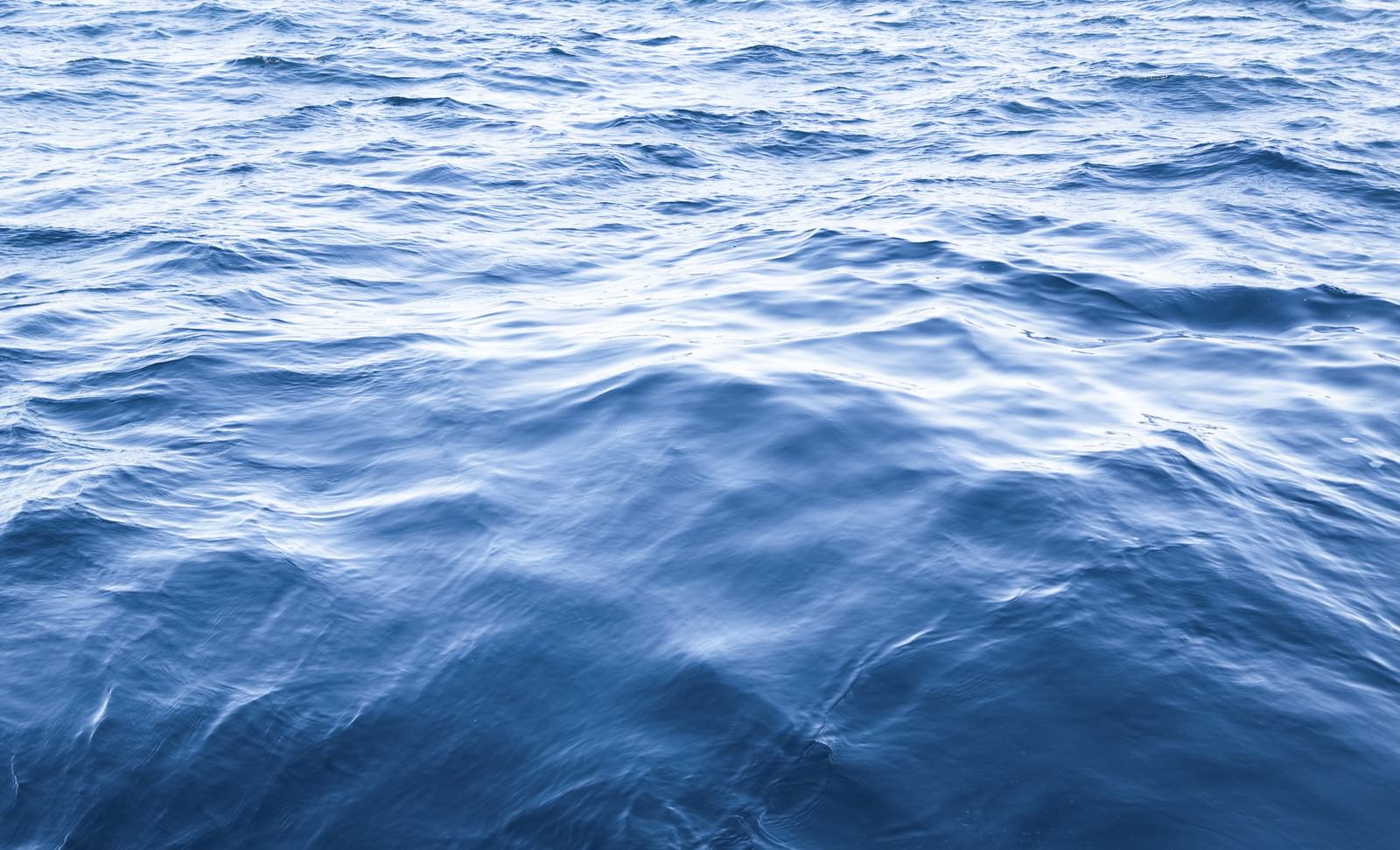 「静かな沖の海」の写真