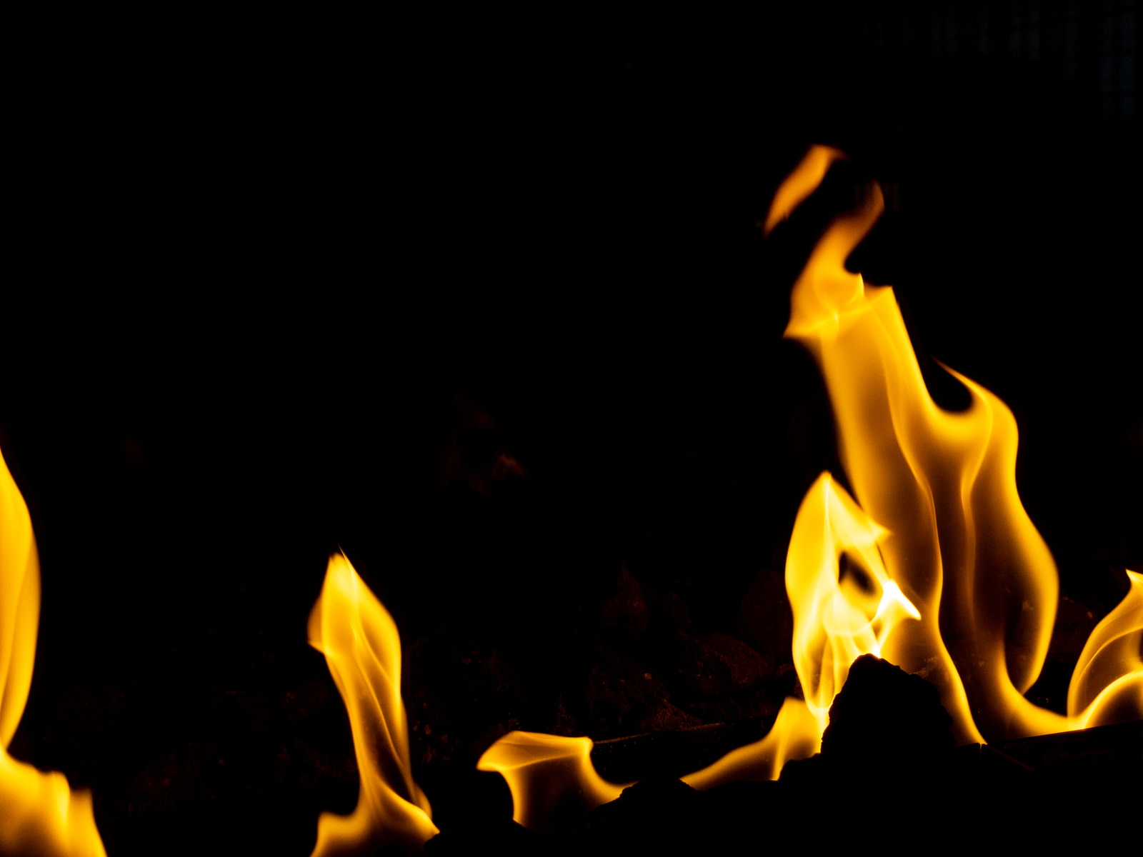 「メラメラと火が揺らぐ」の写真