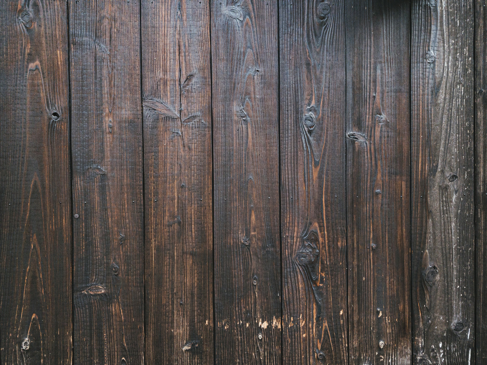 「焼杉板で作られた塀（テクスチャー） | フリー素材のぱくたそ」の写真