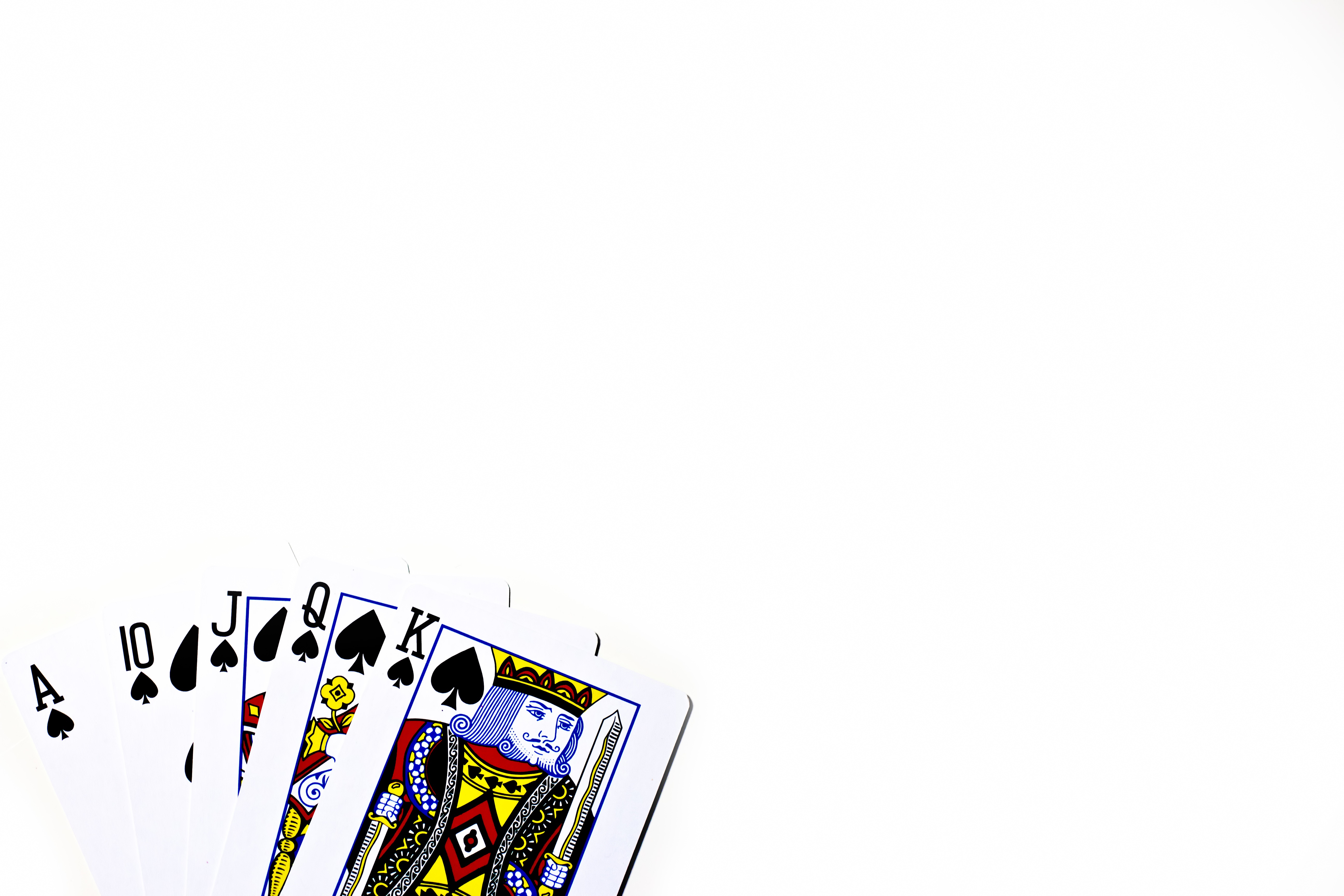 ロイヤルストレートフラッシュの写真素材 ぱくたそ