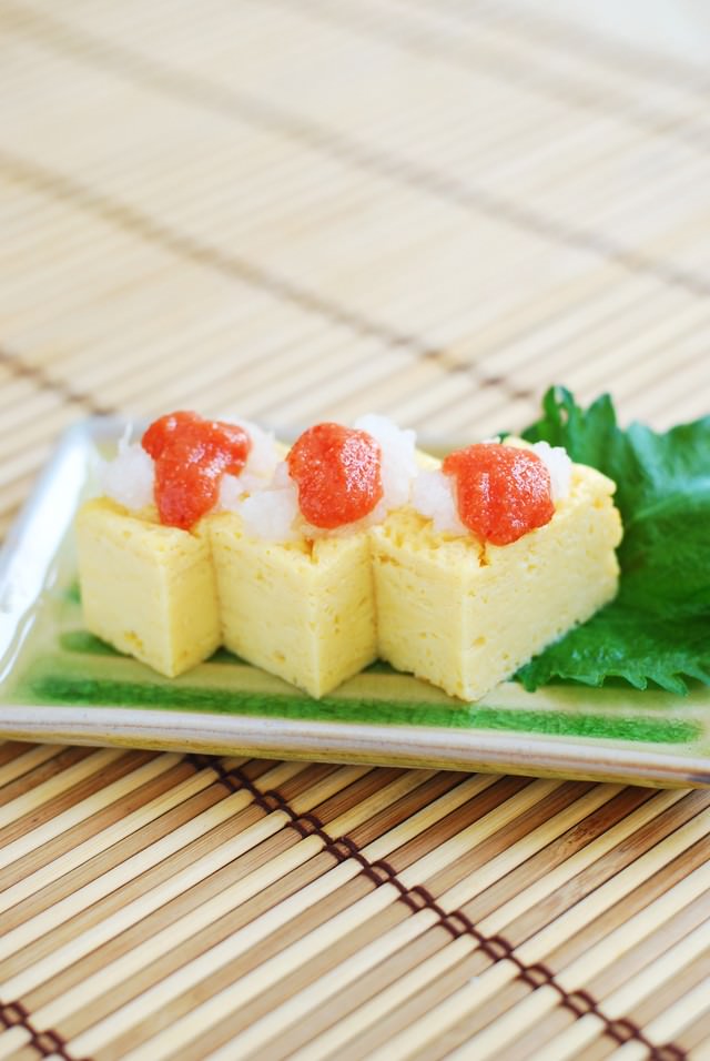 「めんたい卵焼き」のフリー写真素材