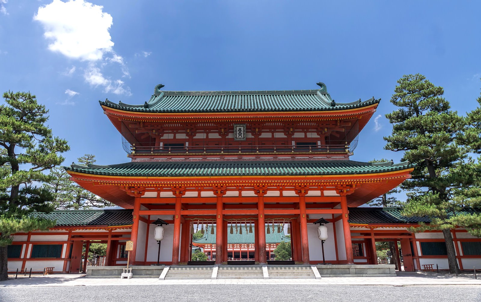 「平安神宮平安神宮」のフリー写真素材