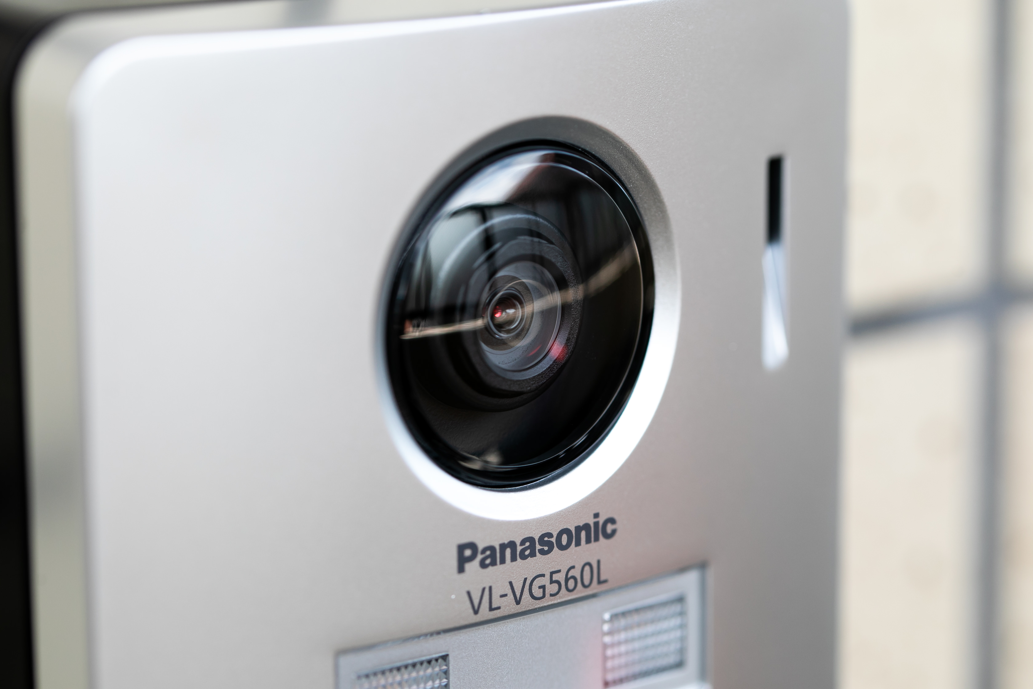 インターホンのレンズ部分の写真素材 ぱくたそ