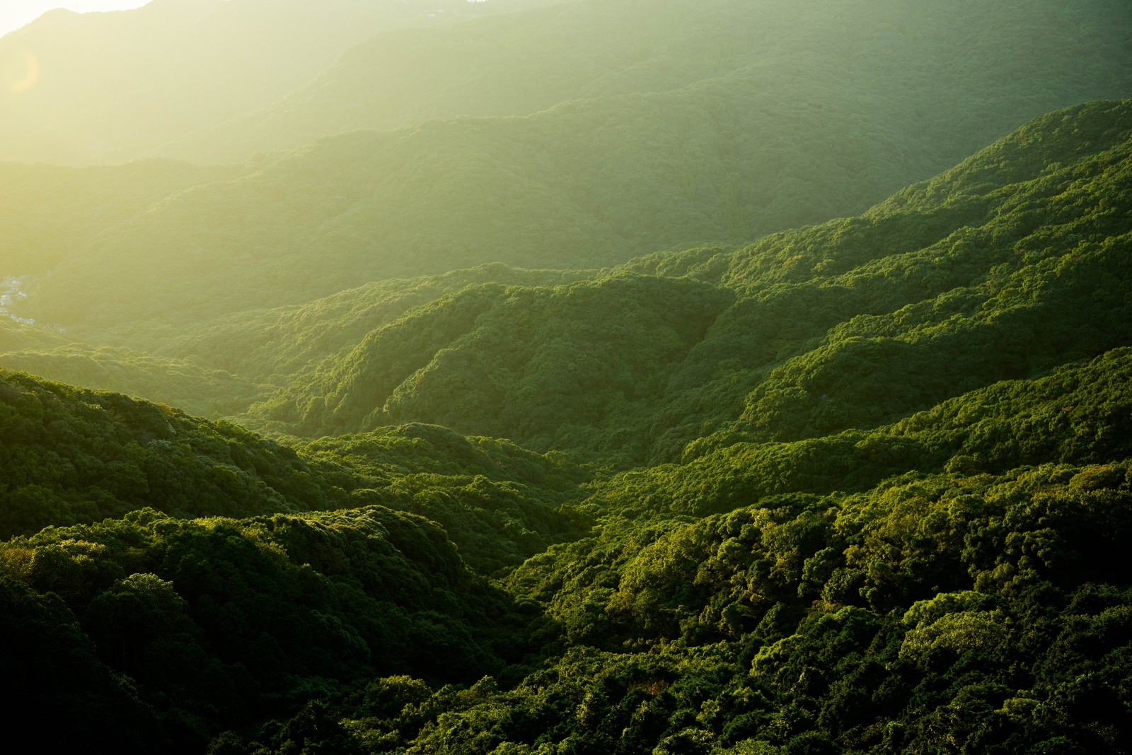 「夕暮れの山並み夕暮れの山並み」のフリー写真素材を拡大