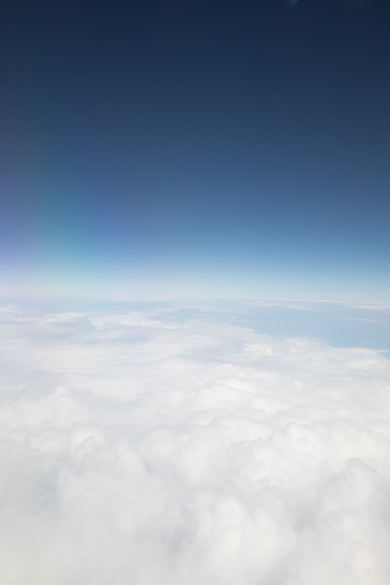 雲と空の境 上空 の写真を無料ダウンロード フリー素材 ぱくたそ