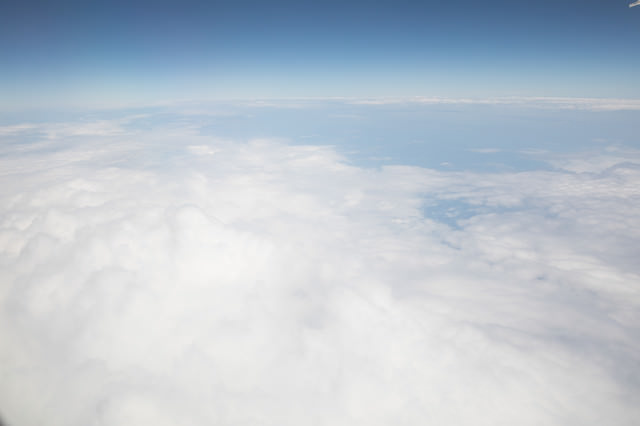 上空の空 雲海 の写真 画像 フリー素材 ぱくたそ