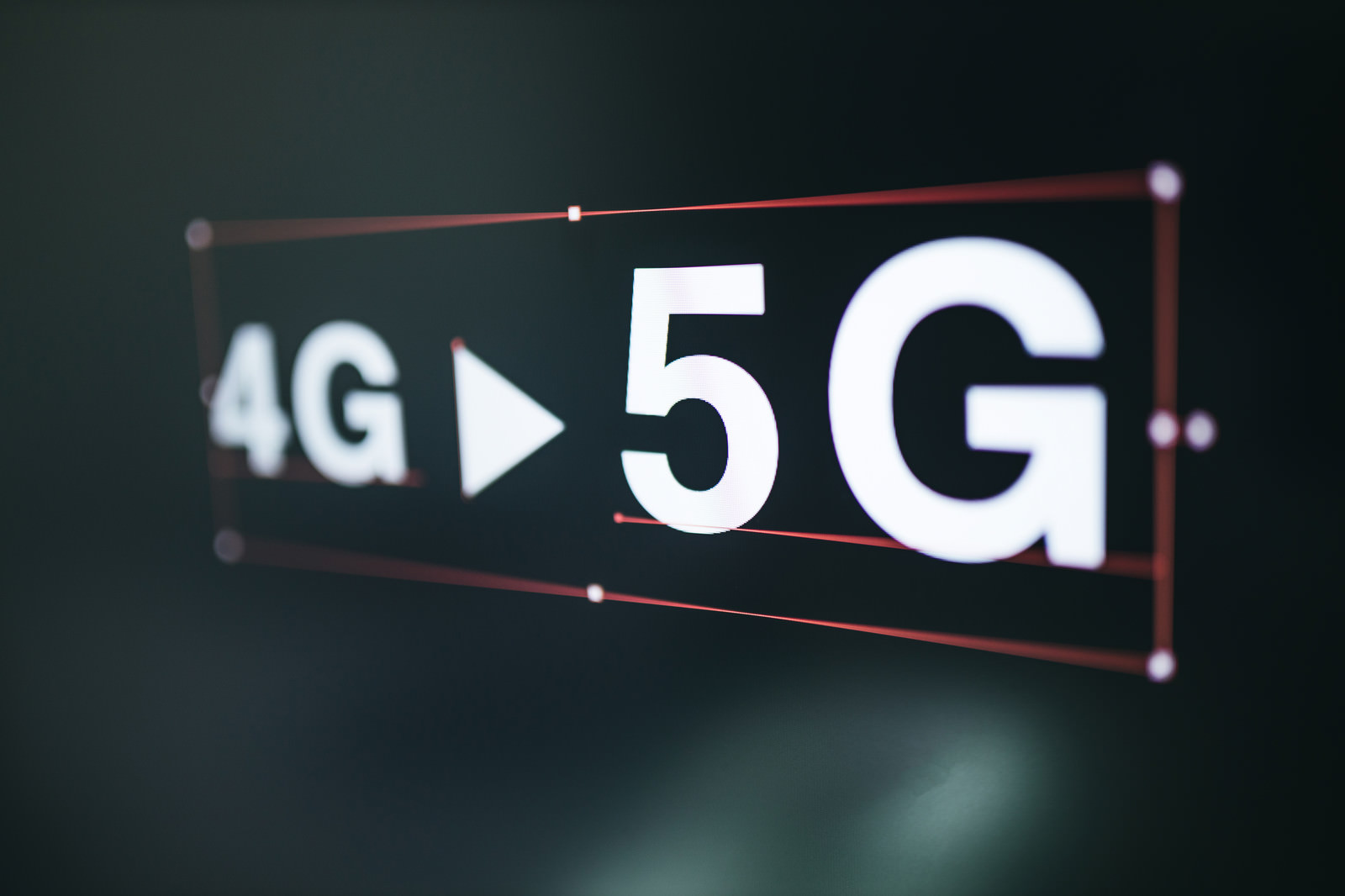 4G→5Gに移行のフリー素材