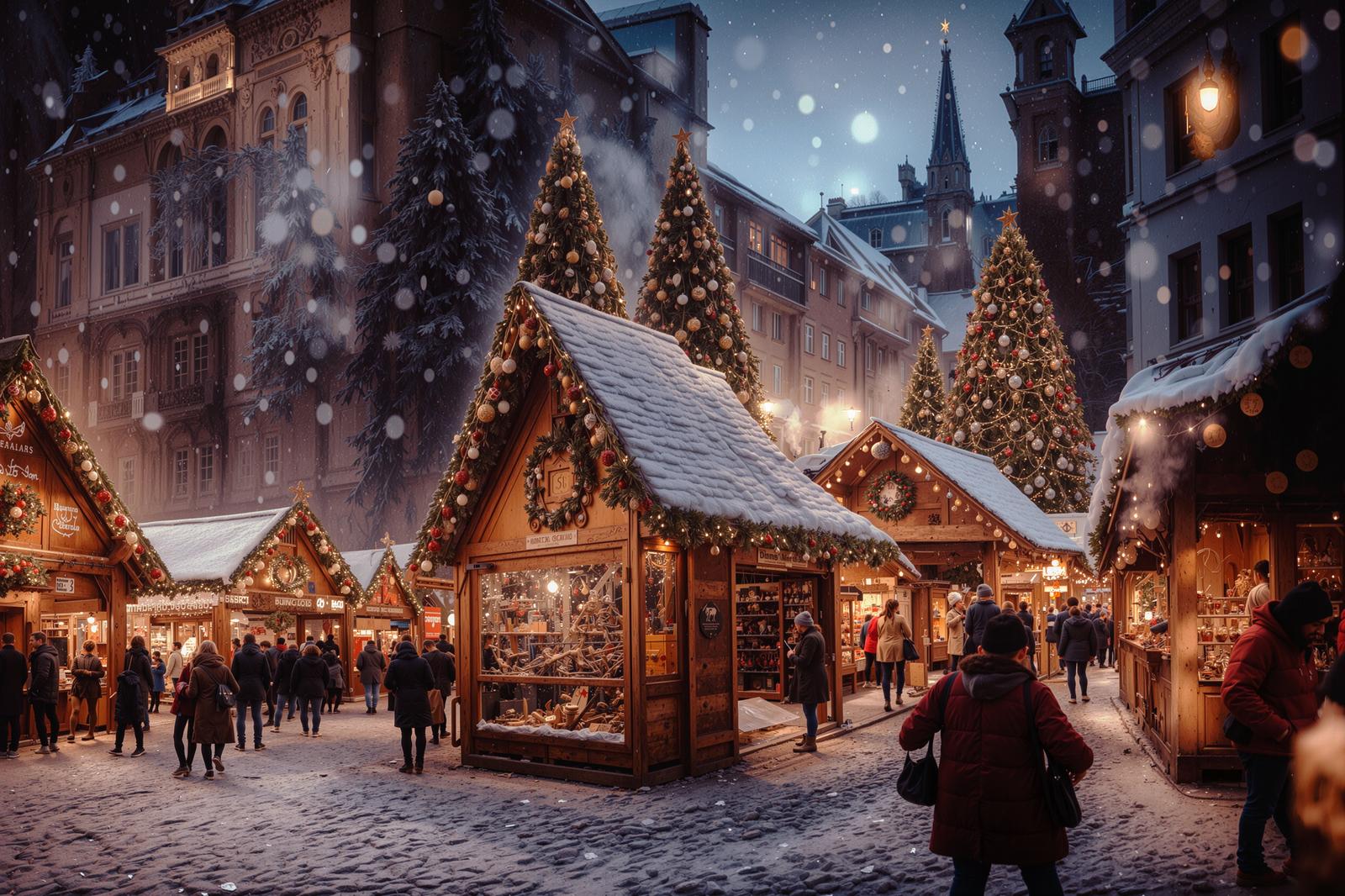 飾られたクリスマスショップのai画像素材 ぱくたそ