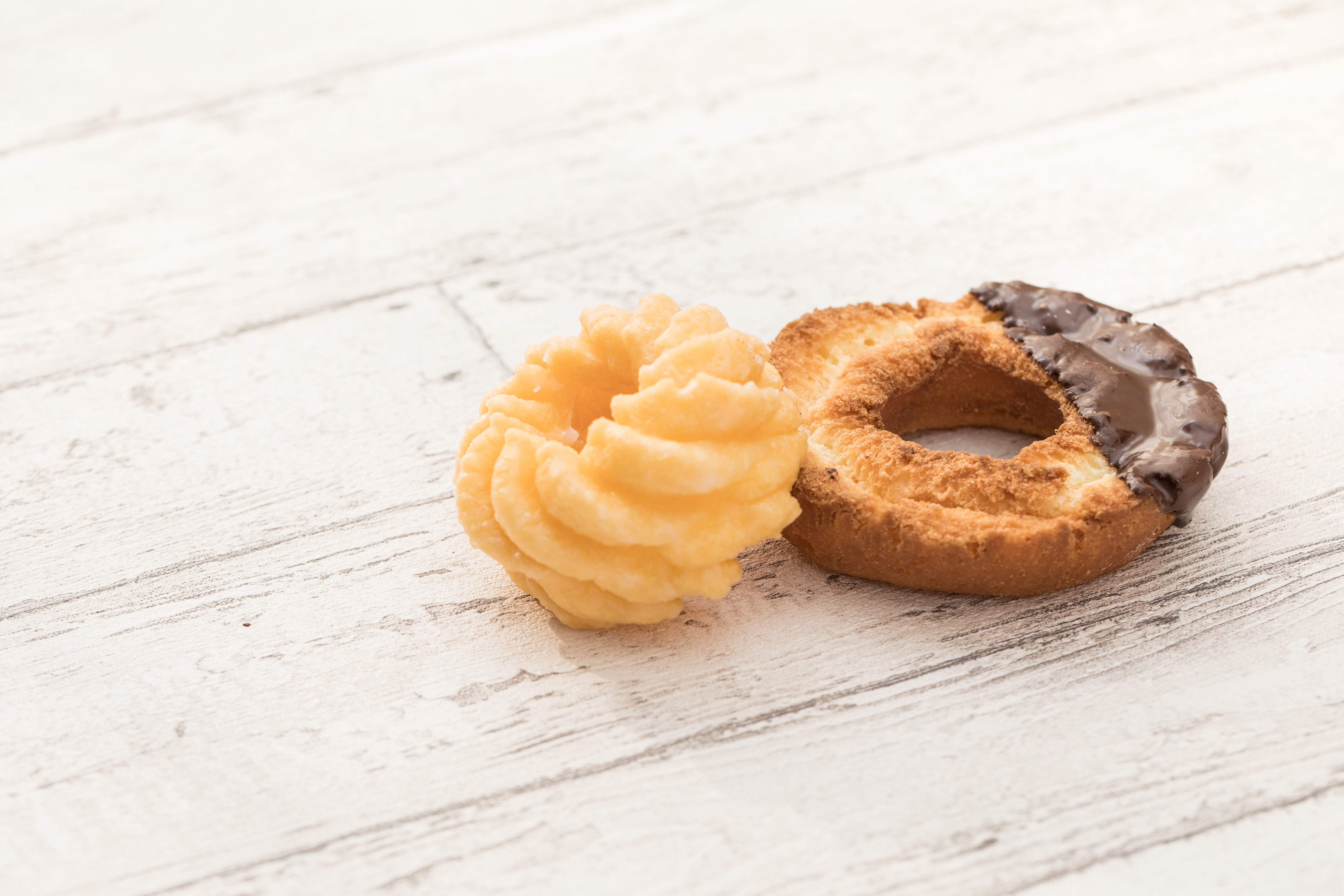 フレンチドーナツとオールドファッションの写真素材 ぱくたそ