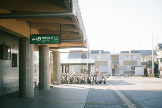 常陸太田駅前（入口）