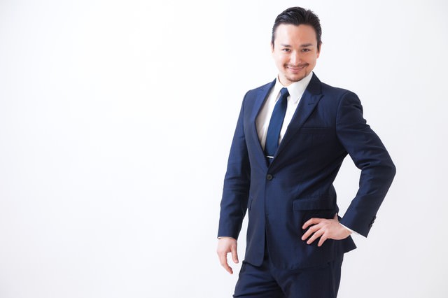 ダイエットに成功したビジネスマン