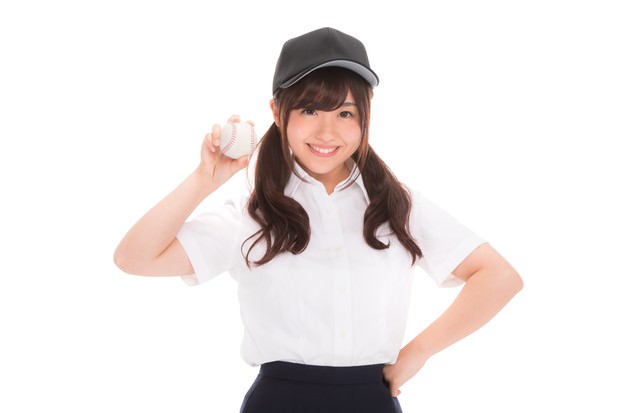 野球部の女子マネージャーです の写真素材 ぱくたそ 野球部の女子マネージャーです の写真素材 ぱくたそ