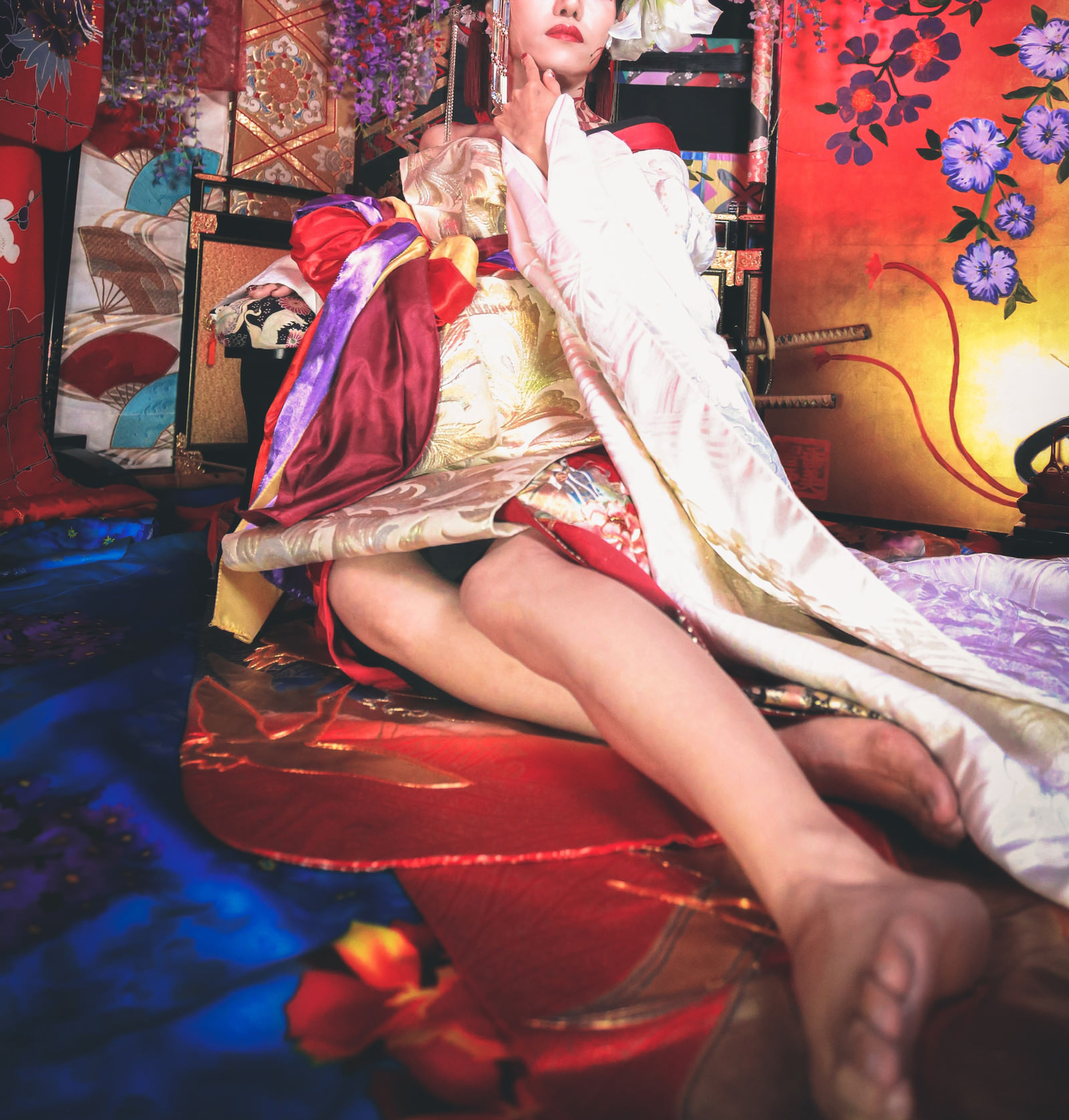 豪華絢爛な花魁の写真を無料ダウンロード フリー素材 ぱくたそ