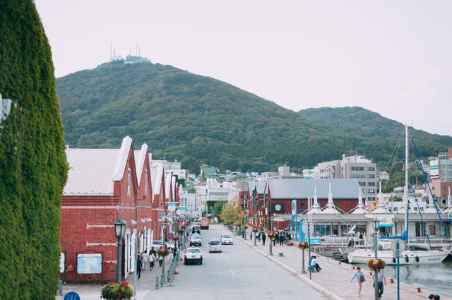 函館金森赤レンガ倉庫群の街並みの無料の写真素材 - ID.75853｜フリー