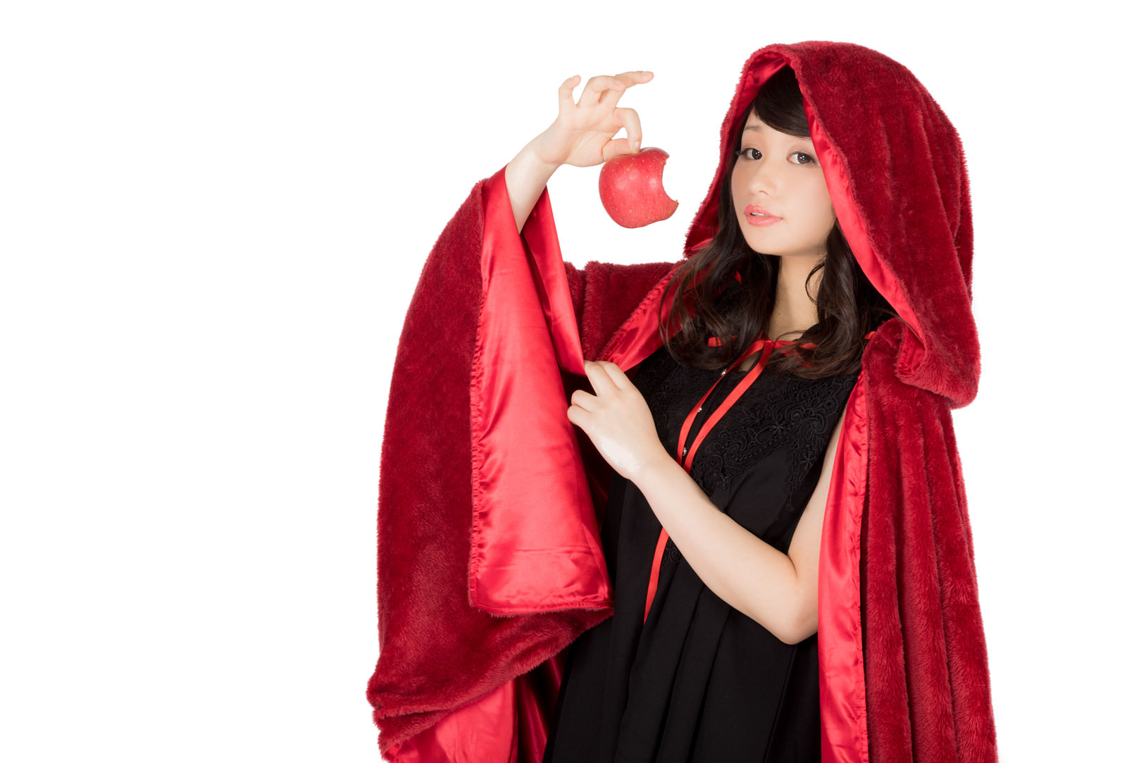 「ほら、あなたが大好きなAppleだよ」の写真［モデル：茜さや］