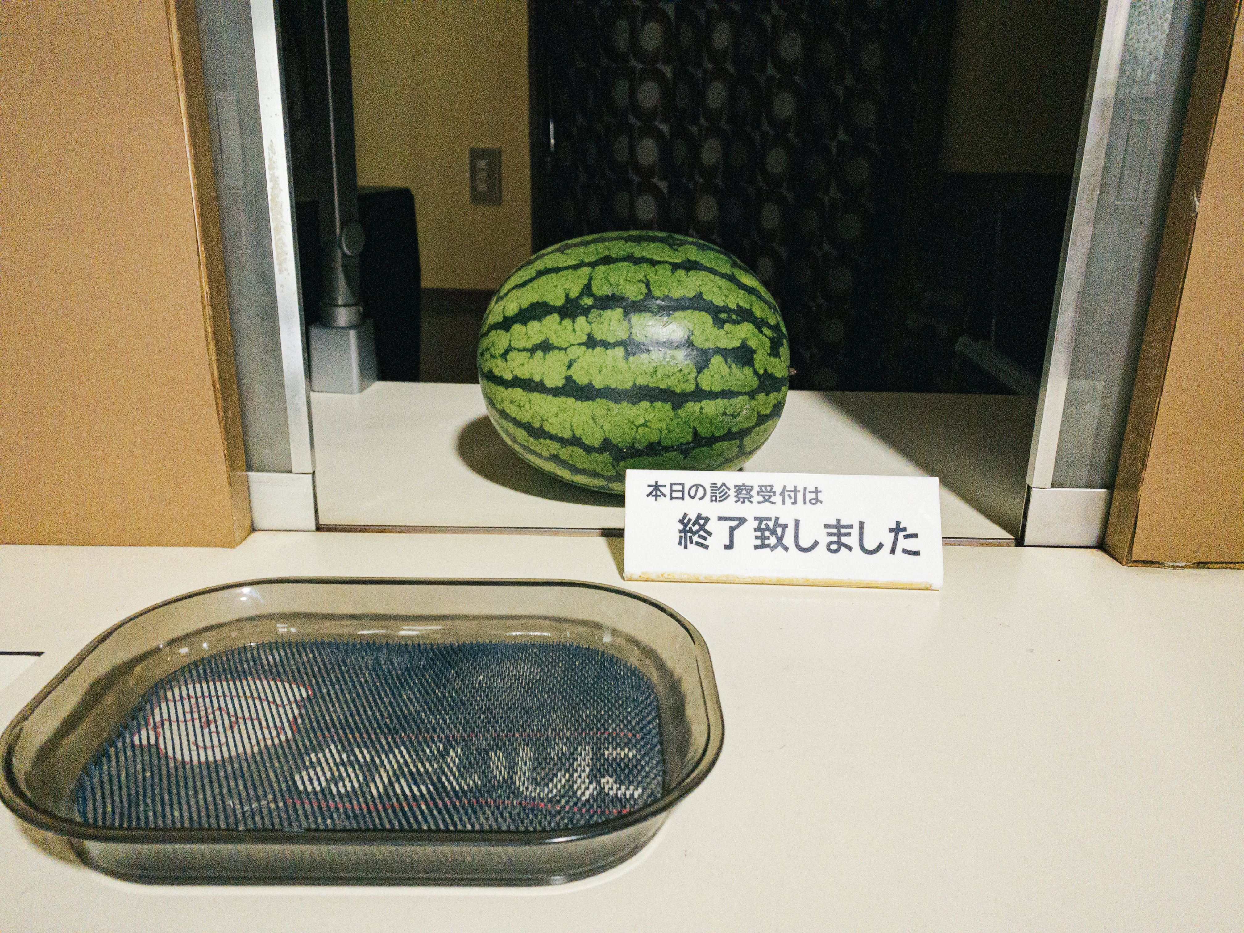 スイカ 本日の診察受付は終了しました の写真素材 ぱくたそ スイカ 本日の診察受付は終了しました の写真素材 ぱくたそ
