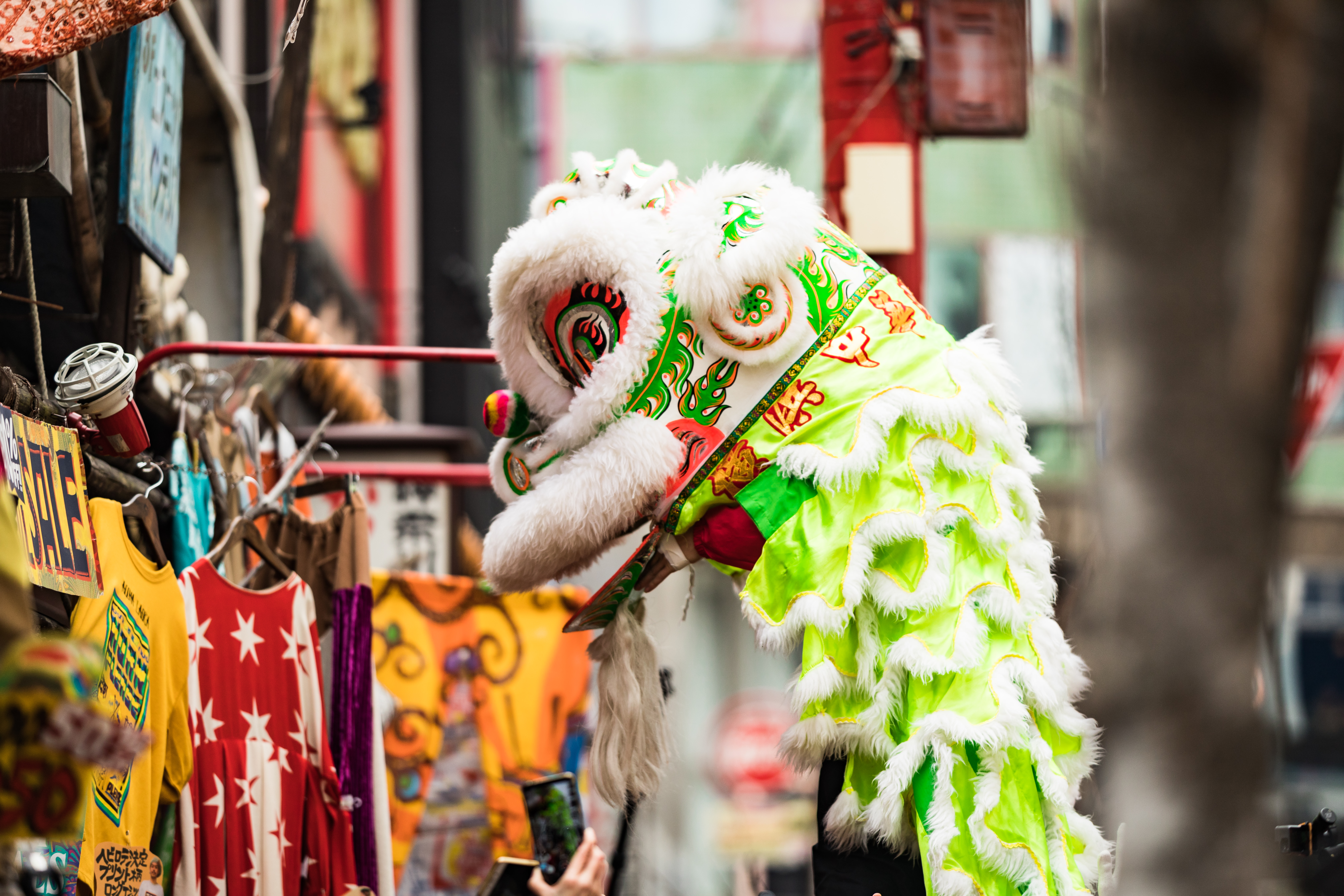 中国旧正月 春節 獅子が舞う横浜中華街の写真を無料ダウンロード フリー素材 ぱくたそ