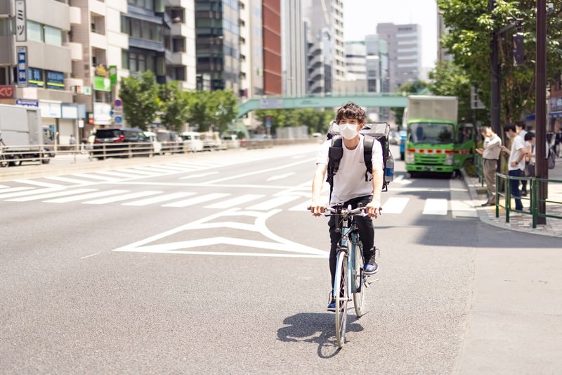 自転車 フード